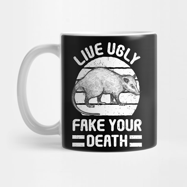 Rats Opossum Live Ugly Fake Your Death Rodents by Print-Dinner